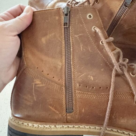 Timberland West Haven Side-Zip Brown Boot Men's Size 13 Style A12U8 - Picture 7 of 8